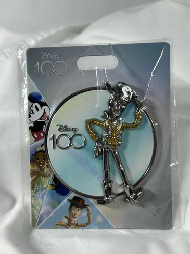 Disney 100 Jumbo Pin - Woody Toy Story LE300 PALM Pink a La Mode Brand New