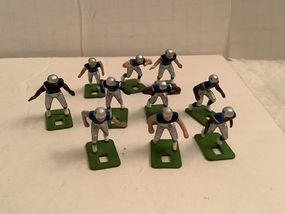 Lot of 10: Tudor Games NFL New England Patriots Electric Football Figures Loose