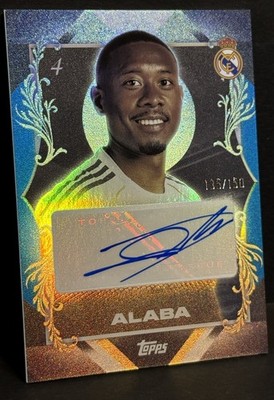 2025-26 Topps Los Blancos Real Madrid David Alaba Portrait Posers