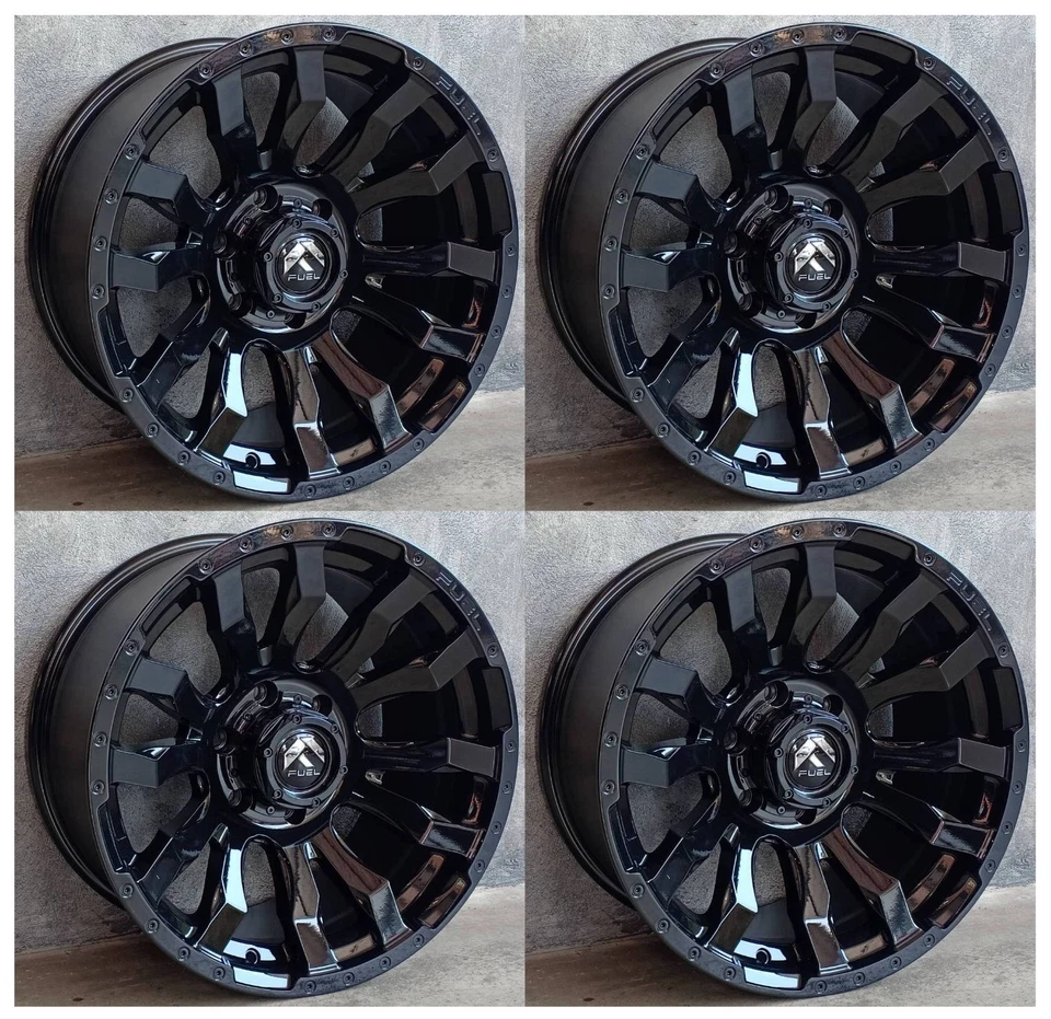 "Ruedas Fuel Blitz de 16"" para Chevrolet Avalanche 1500 2002 03 04 05 2006 llantas 16x8" Foto 2 de 4