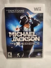 Michael Jackson The Experience Nintendo Wii 2010 Complete Fully Tested CLEAN