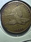 1857 Flying Eagle Cent — photo 1