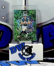 Will Shipley RC 2024 Mosaic Green Sparkle Prizm /8 Eagles #386 SSP