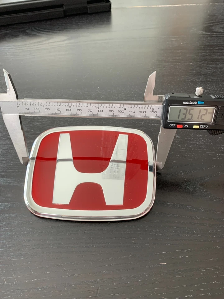 Красный значок с эмблемой передней решетки H типа R для Honda Accord 10-го поколения 2018-2022 - Изображение 3 из 4
