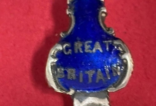Great Britain Sterling Silver 14.3g 4.5” Souvenir Spoon - Picture 2 of 7