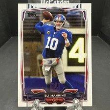 2014 Topps Eli Manning #179 New York Giants