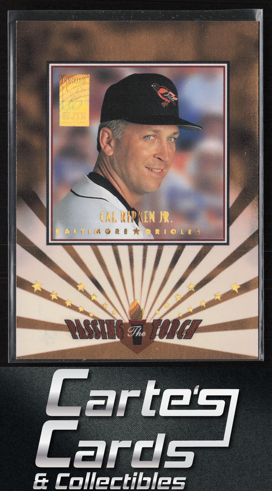Cal Ripken Jr. | Alex Rodriguez 1997 Donruss Elite #3 Passing the Torch 928/1500
