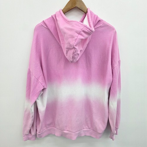 Barbie Y2K Pink Ombre Hoodie Sweatshirt Pullover Logo Stars Size XXXL Barbiecore - Picture 3 of 10