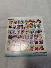 No.9 Pokemon Sticker Collection Book Shogakukan Japanese Nintendo 10717