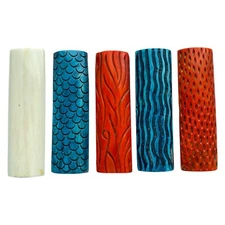 Camel Bone Scales Knife Handle Making Blanks 5", DIY Set of 2 Scales Smooth