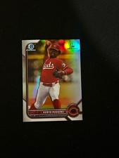2022 BOWMAN CHROME REFRACTOR 1ST KENYA HUGGINS CINCINNATI REDS #BDC-149