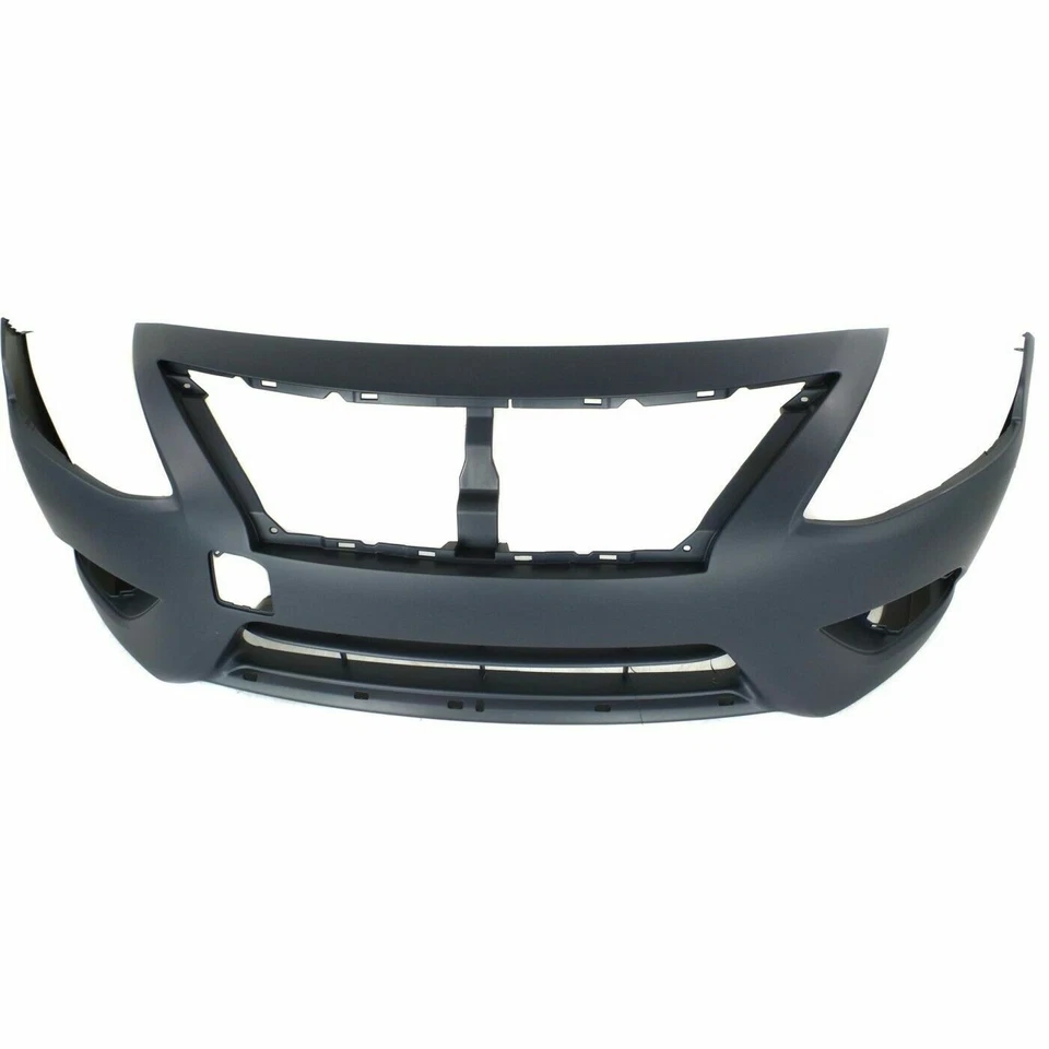 For 2015-2018 Nissan Versa w/Mldg Hole Front Bumper Painted NI1000300 — 第 4/4 张图片