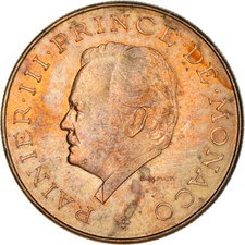 [#951599] Münze, Monaco, Rainier III, 10 Francs, 1981, S+, Copper-Nickel-Aluminu