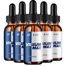 (5 Pack) Visium Max Drops Healthy Formula - VisiumMax Drops All Natural Levels