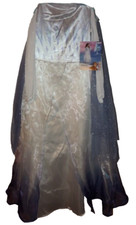 Disguise Disney Frozen Snow Queen Elsa Costume M 8-10 Long Length Pretend Play