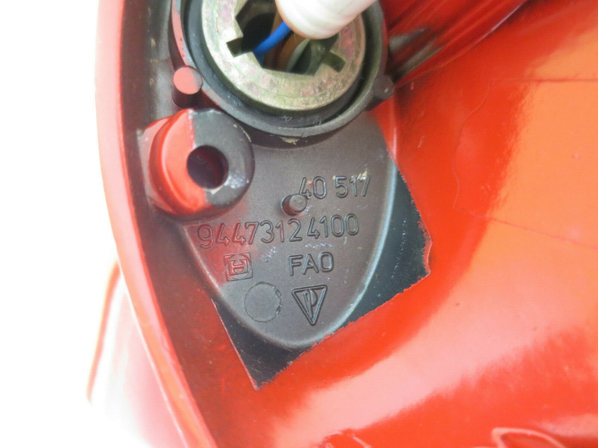 original Porsche 986 Cup Aussenspiegel links rot 94473124100 + 