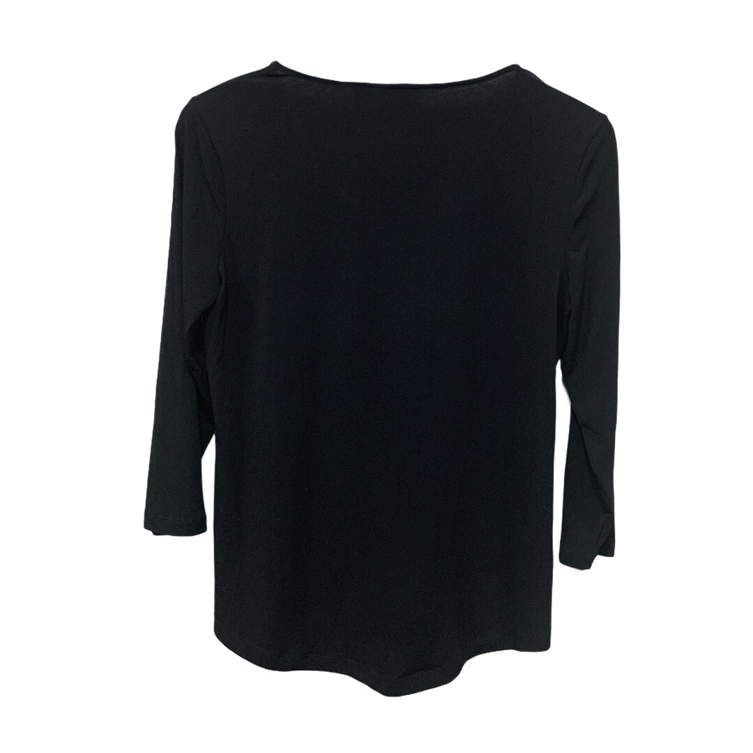 Chico’s Zigzag Pattern Stretch Top Blouse Size M … - image 6