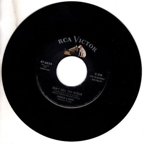 Charlie & Rosie - Don't Call The Wagon / Toodle Loo Tennessee 7" 45 - Picture 14 of 24