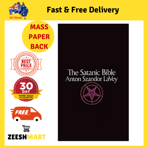 The Satanic Bible by Anton Szandor Lavey (English) Mass Market Paperback Book Fr - Picture 1 of 3