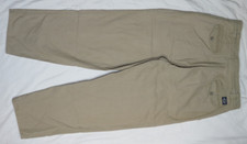 LEVIS DOCKER PANT 34X31 BRITISH KHAKI RELAXED CHINO HEAVY CANVAS VINTAGE 1992