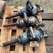 3 Chicago Pneumatic& Astro Power 1” Drive Long Shaft Impact Wrench Parts Only