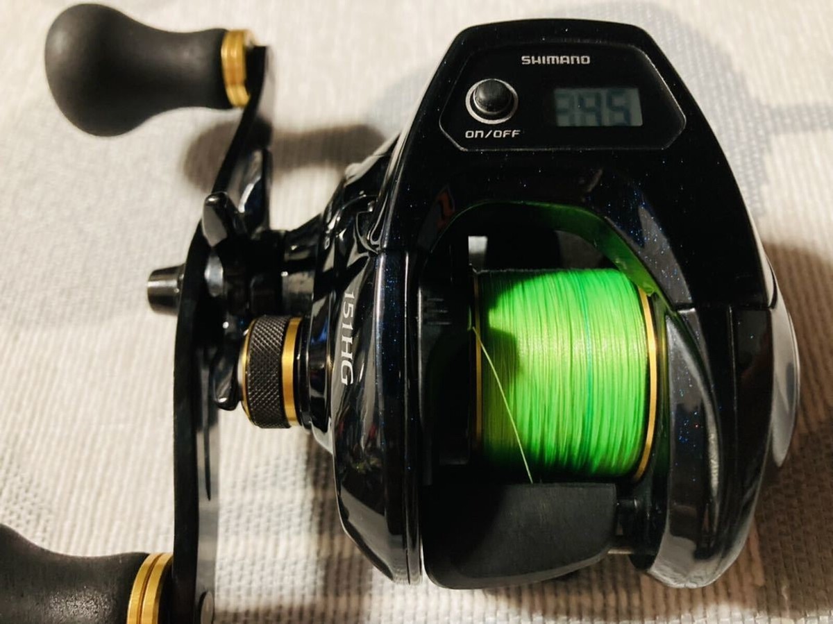 SHIMANO - SHIMANO　GRAPPLER CT 151HG Shimano GRAPPLER CT 151HG Jigging Reel Used with Box From