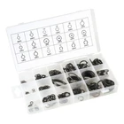 300Pcs Circlip Snap Ring C-Clip Assortment Car Kit Set 18 Sizes Retaining Ring