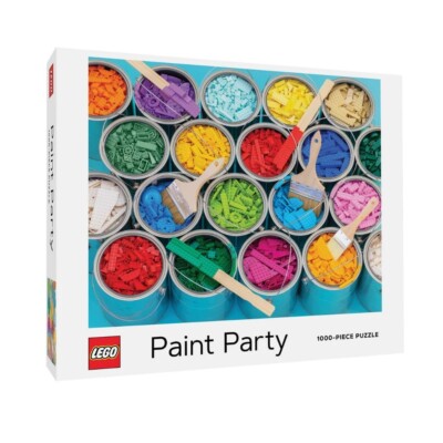 LEGO Paint Party 1000 Piece Jigsaw Puzzle
