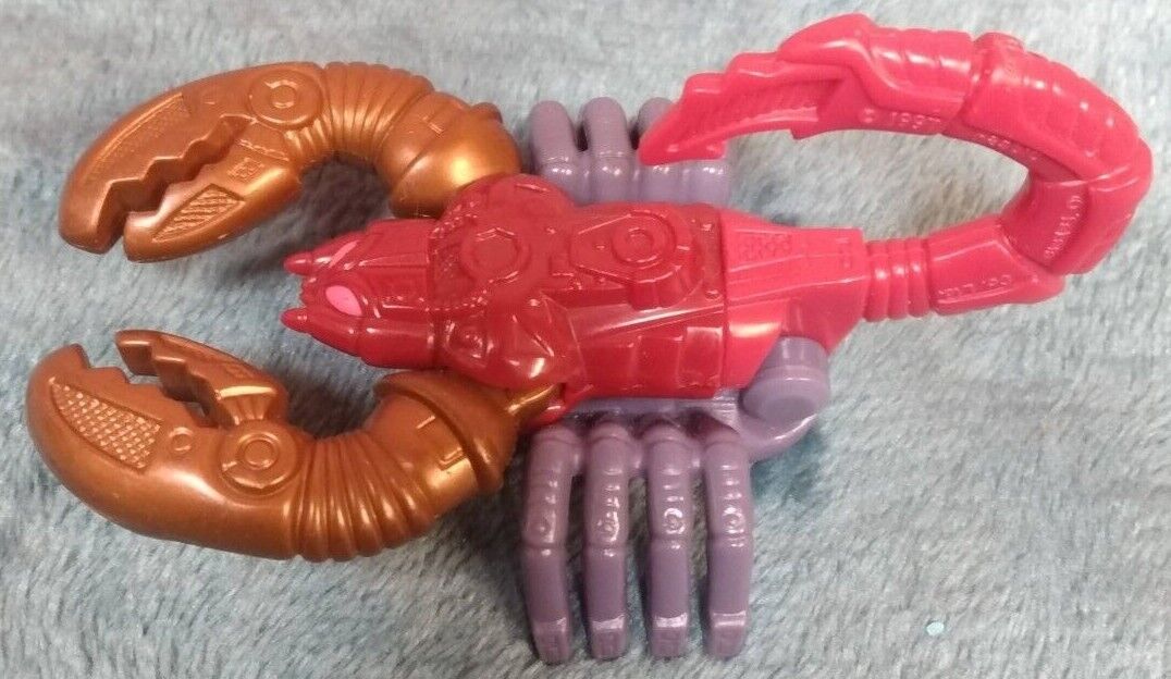 1997 Scorpion Takara Hasbro Transformers Beast Wars Scorponok McDonalds Free s/h