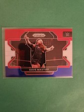 2022 Panini Prizm WWE Red White And Blue Prizm #21 Dave Mastiff