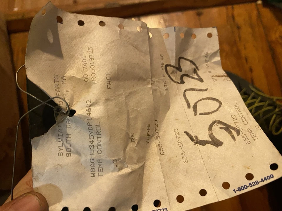 Panel de control de temperatura de climatización BMW 740il Foto 3 de 3