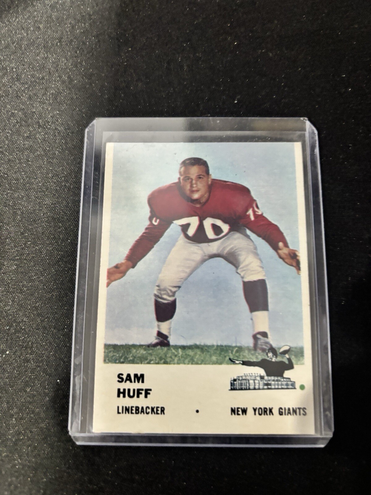 1961 Fleer - #74 Sam Huff