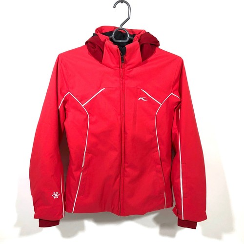 KJUS Girls Formula Insulated Ski Jacket Lipstick Red Size 152 (US 12) - Picture 3 of 12