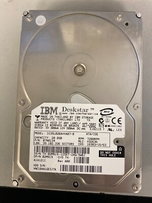 HTS541010A9E680, PN: 0J34283, MLC: DA5972, APR 15, HGST 1Tb 2.5 HDD