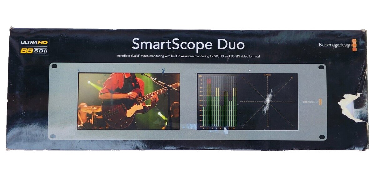 Waveform Blackmagic Smart Scope Duo Blackmagic 6k Pro Blackmagic