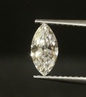 GIA certified loose .48ct I1 G marquise Natural fancy cut diamond estate  — photo 3
