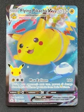 Flying Pikachu VMAX Pokemon Celebrations 007/025 Full Art Ultra Rare NM