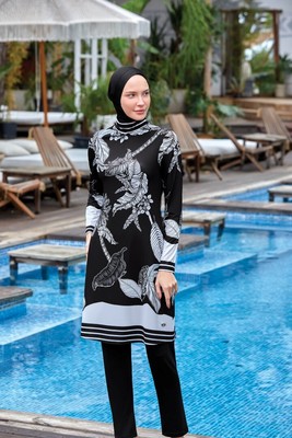 M 8005 HASEMA TESETTÜRMAYO ISLAMISCHER BADEANZUG UCARBURKINIS  BURKINI SWIMWEAR