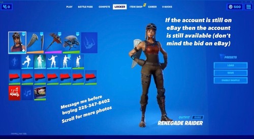 fortnite renegade raider message me before buying 2