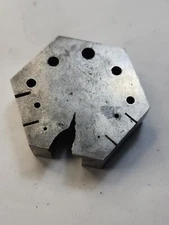 VINTAGE BENCH BLOCK, WATCHMAKERS TOOLS broken read