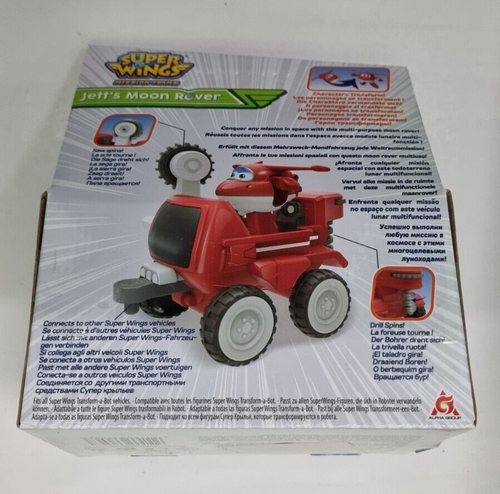 Super Wings Mission Teams Jett's Moon Rover Vehicle Transforming toy, pack damag - Picture 3 of 7