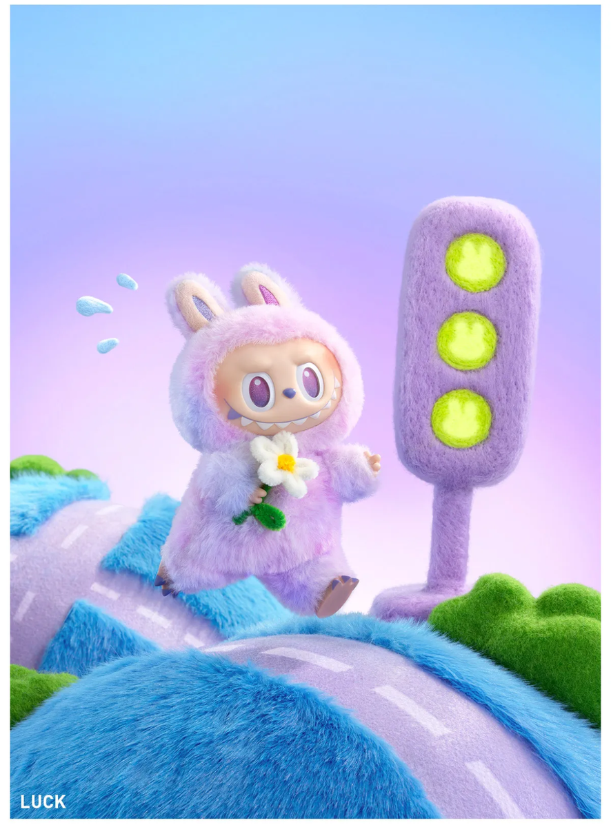 AUTHENTIC POP MART Labubu The Monsters V3 Big Into Energy Plush