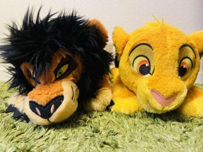 Disney König der Löwen M Plüschtier ''Simba & Scar'' Limitierter Artikel aus Japan