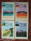 PHQ Card set FDI Front No 66 Commonwealth Day, 1983. 4 card set.  Mint Condition