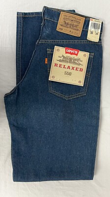 Levi's Men's 550 Relaxed Fit Jean Rinse 30x33