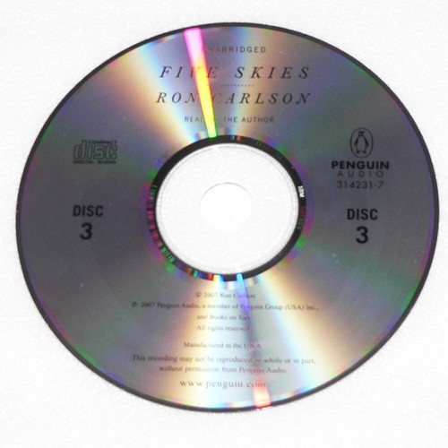 RON CARLSON ~ FIVE SKIES ~ CD AUDIO BOOK ~ UNABRIDGED ~ WILDERNESS PROJECT STORY - Bild 5 von 10