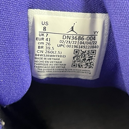 Nike Air Jordan Jumpman Pro White Concord Men’s Size 8 Basketball DN3686-004 - Picture 8 of 8