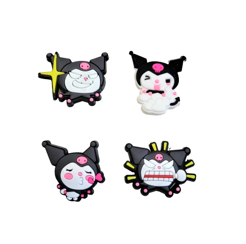 Hello Kitty Kuromi and Melody Shoe Charms