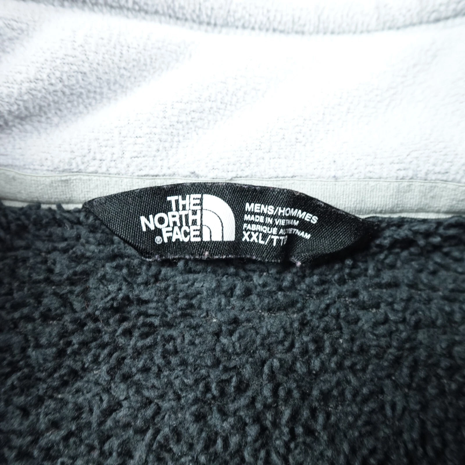 north-face chimborazo sherpa lined fleece full zip jacket