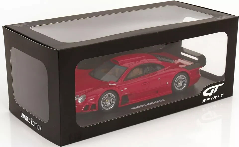 1/18 BENZ メルセデスベンツ CLK GTR 1998 ミニカー GT Spirit 1998 Mercedes Benz CLK GTR Red LE 998pcs 1:18